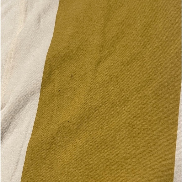 FP Movement Inspire Tee Printed Vertical Multi Colored Stripe Cream/Pink Combo - Picture 10 of 10